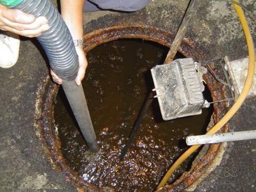 界首隔油池清理